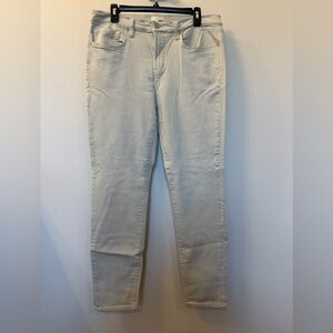Slim Straight Men’s Jeans in Light Ivory